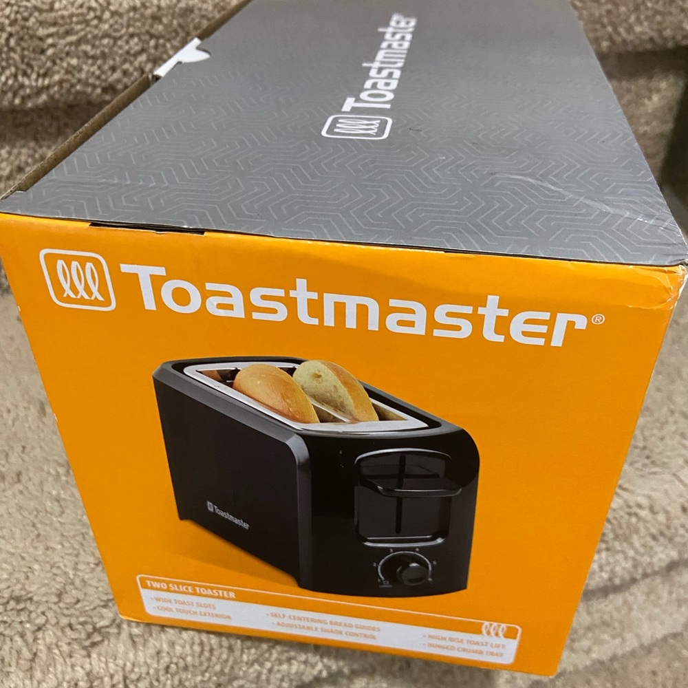 Toastmaster Two Slice Toaster - Black